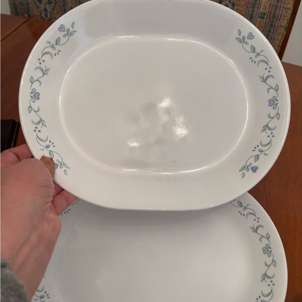 Corelle Country Cottage Oval Serving Platters